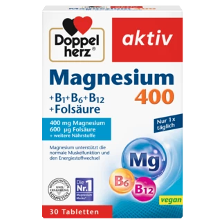 Doppelherz aktiv Magnézium 400 Elölnézet