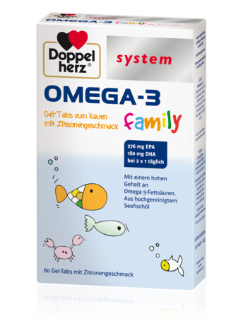 Doppelherz Omega 3 family
